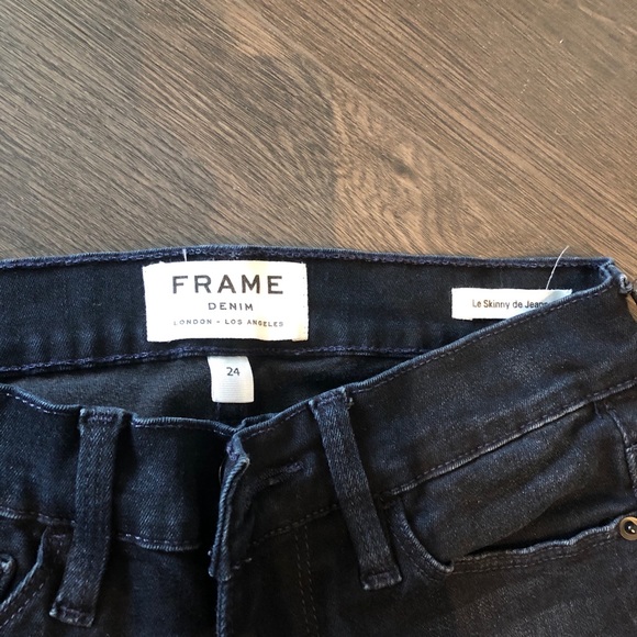 Frame Denim - Dark Blue Jeans - Picture 2 of 2